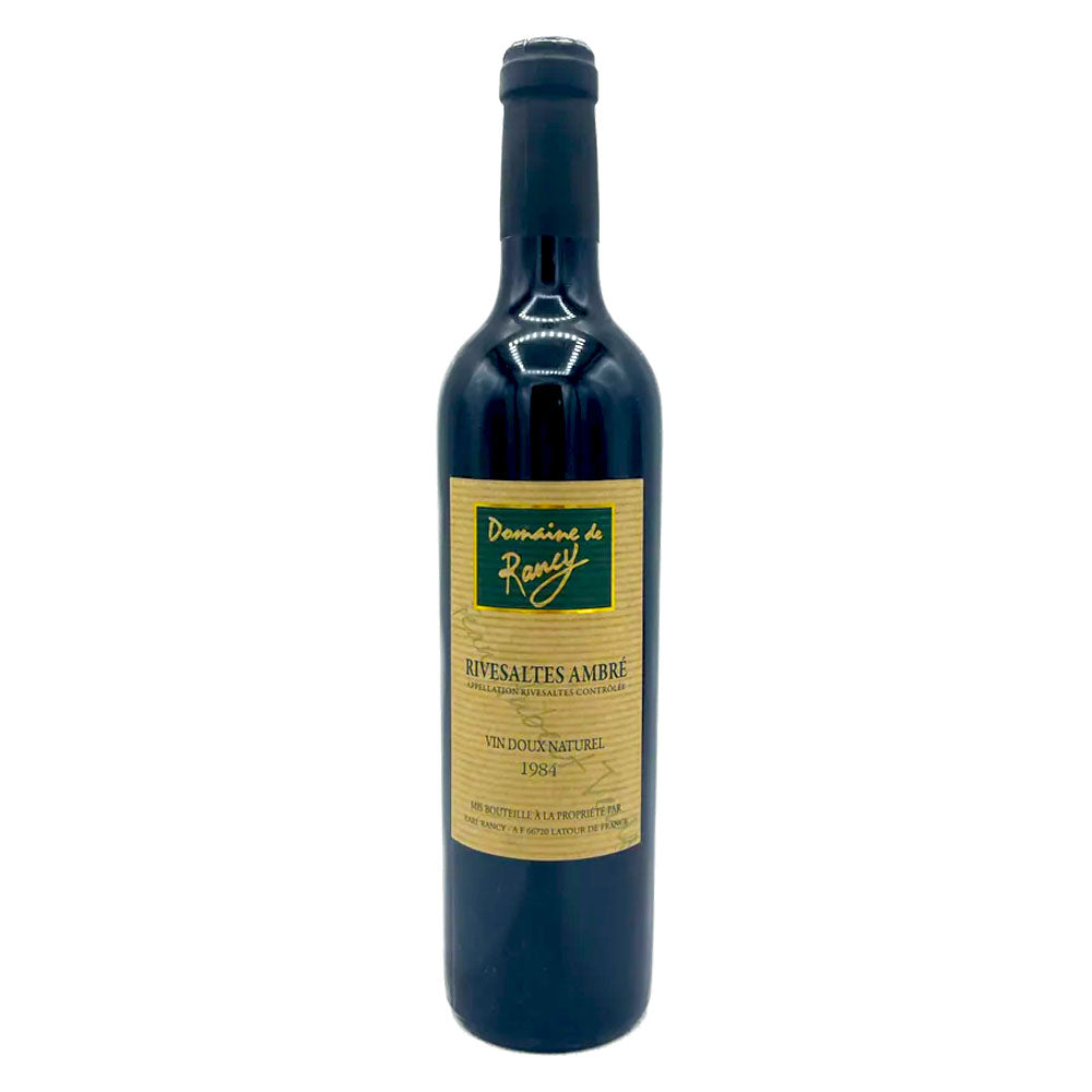Domaine de Rancy Ambre 1969 Rivesaltes Vin Doux Naturel From The
