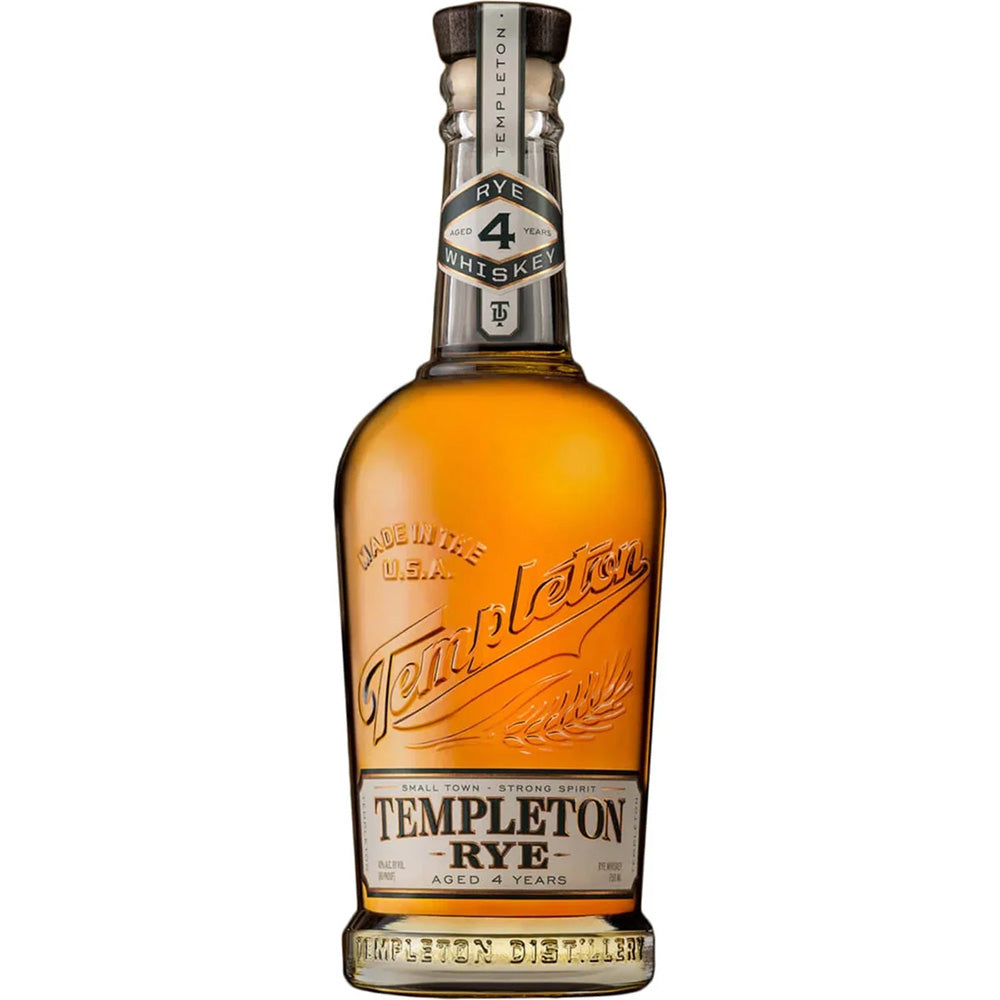 Templeton Rye Whiskey Aged 4 Years