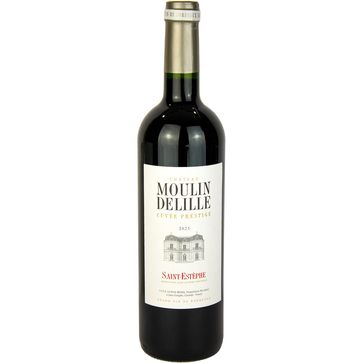 Chateau Moulin Delille Cuvee Prestige Saint Estephe 2023