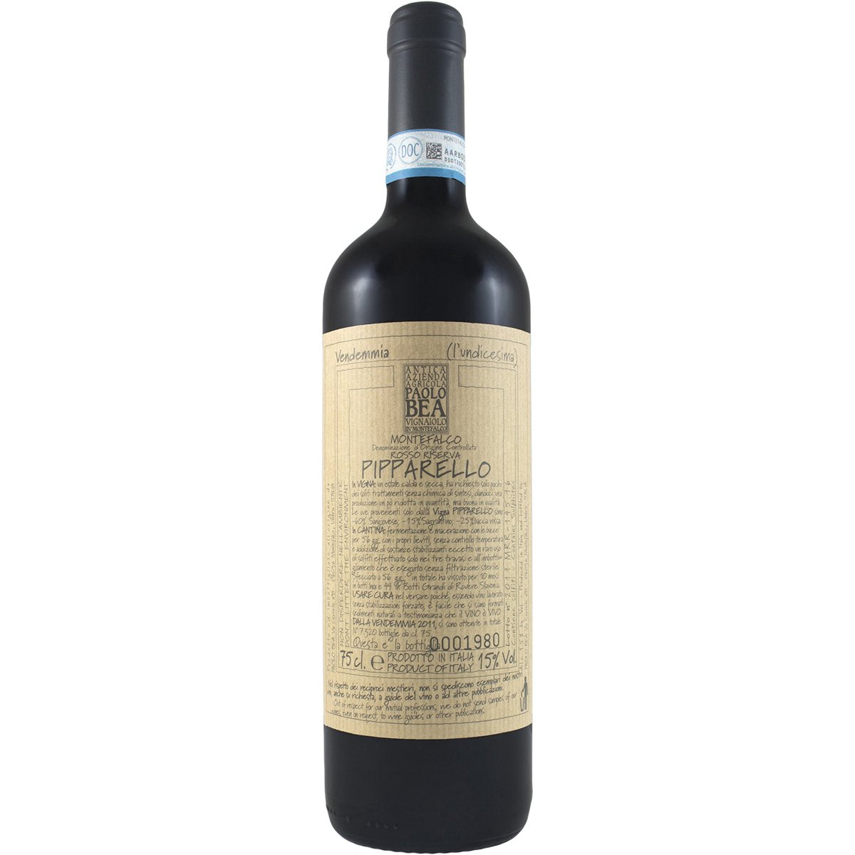 'Piparello' Montefalco Rosso Riserva 2018