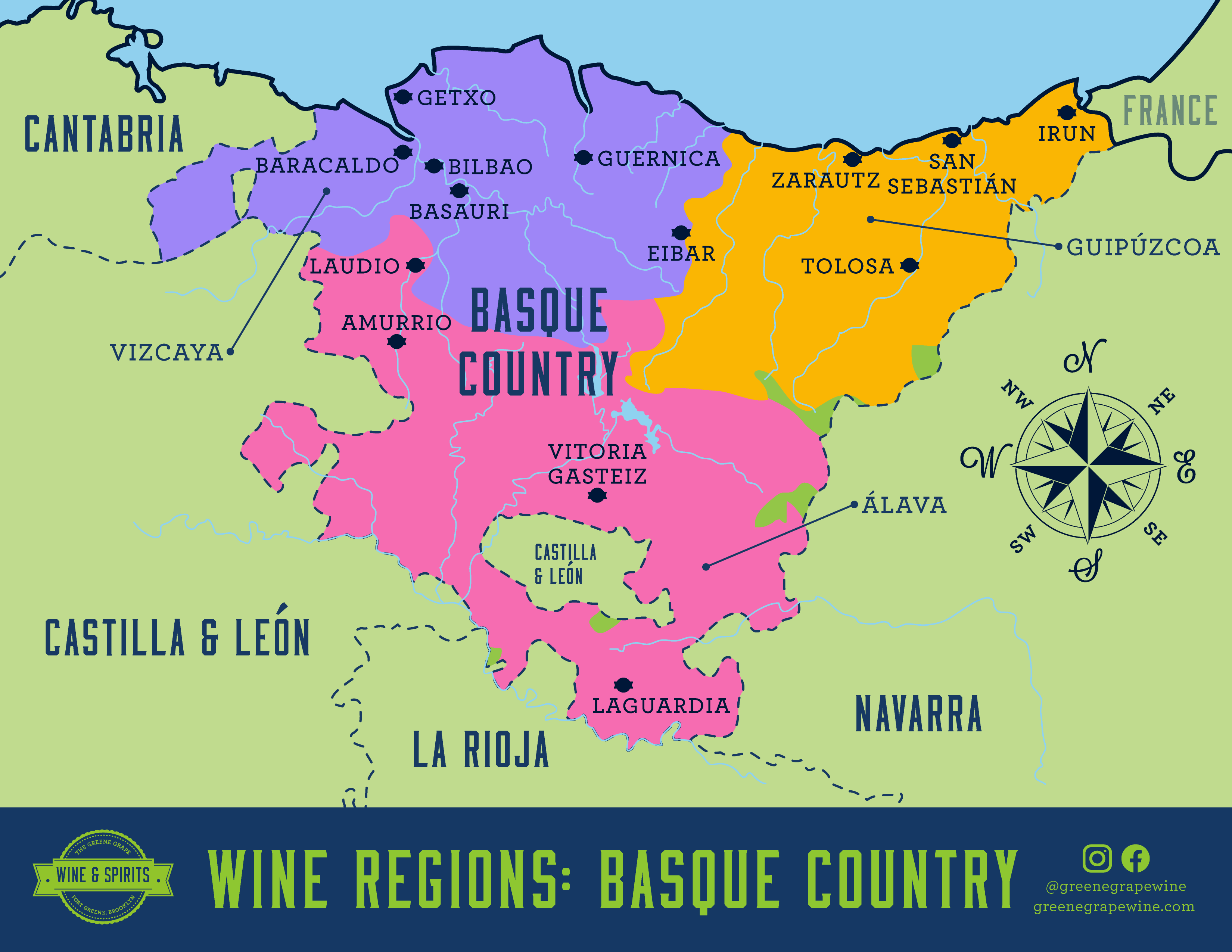 Region Of The Week: Basque Country – greenegrapewine