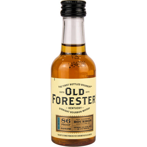 Old Forester 86 Proof Straight Bourbon Whiskey 50ml