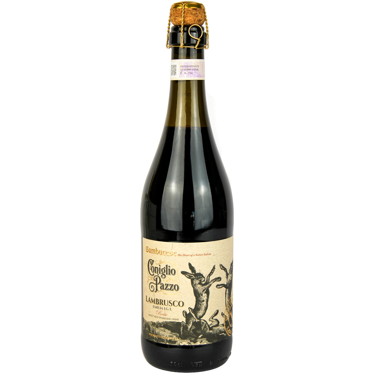 Coniglio Pazzo Amabile Lambrusco