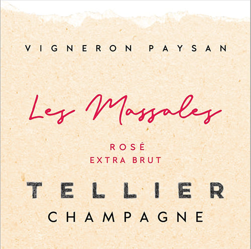 Tellier Les Massales Extra Brut Rose 2021
