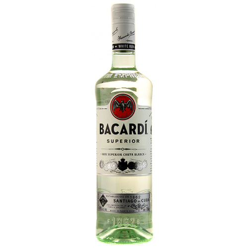 Bacardi Silver Light Rum 750Ml
