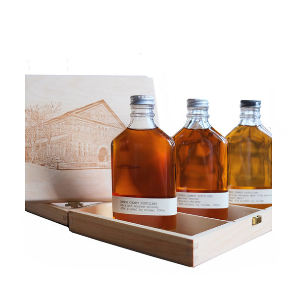 Kings County Distillery Aged Whiskey 3pc Gift Set